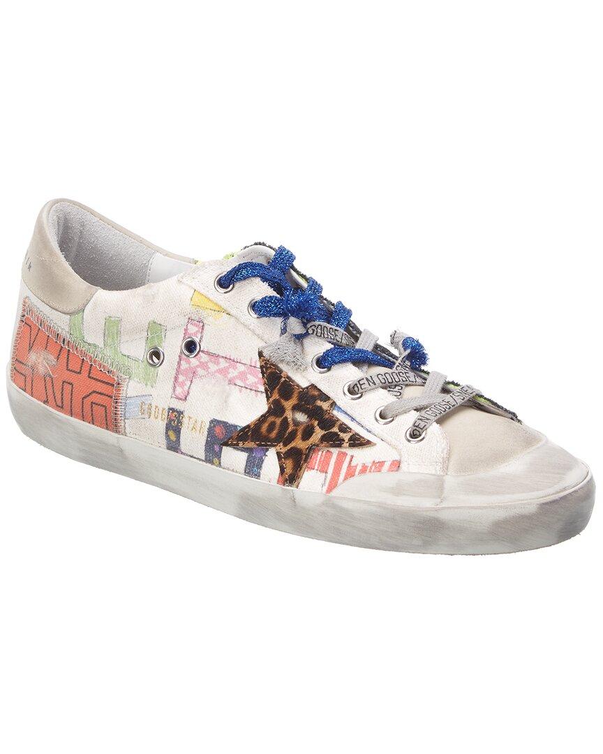 golden goose superstar canvas sneakers