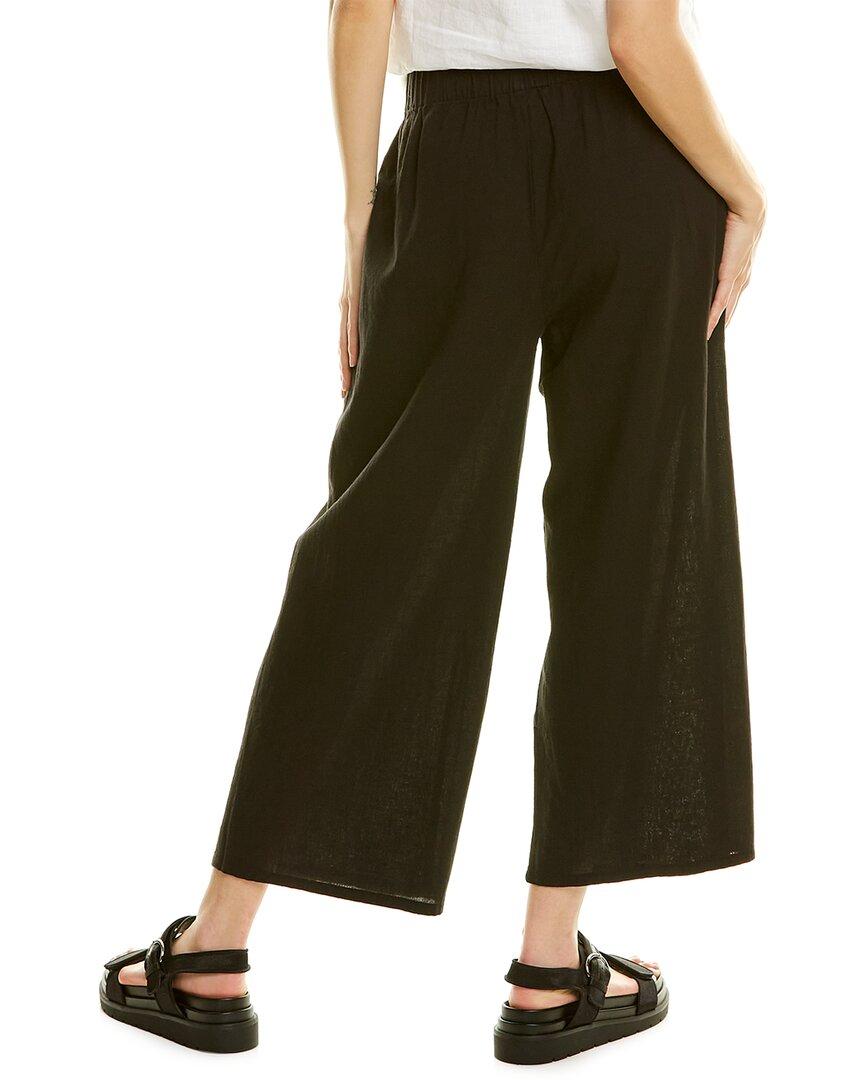 Eileen Fisher Wide Leg Pant in Black - Save 1% | Lyst