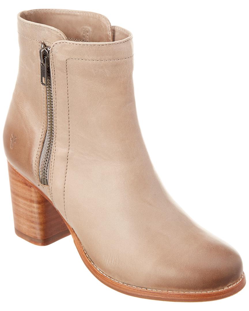 frye addie leather bootie