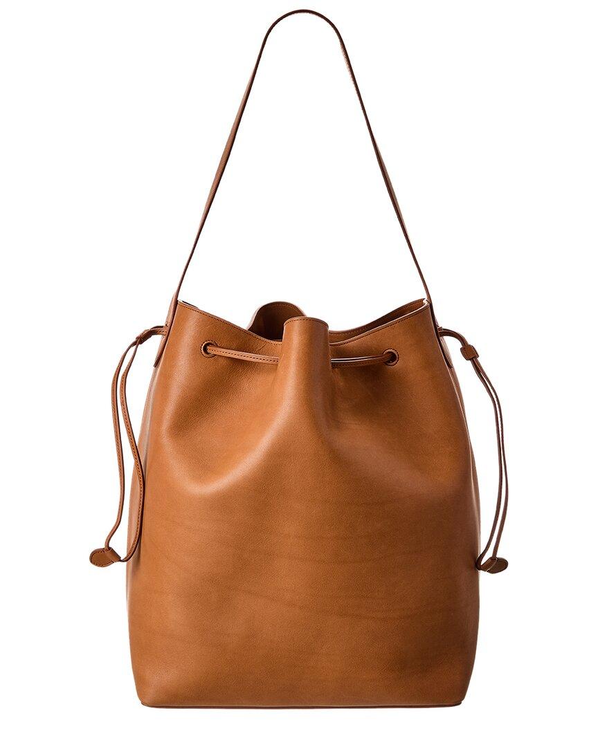 シック ☆ THE ROW ザ・ロウ Belvedere leather bucket bag 黒 Belvedere leather bucket bag in black - The Row | Mytheresa