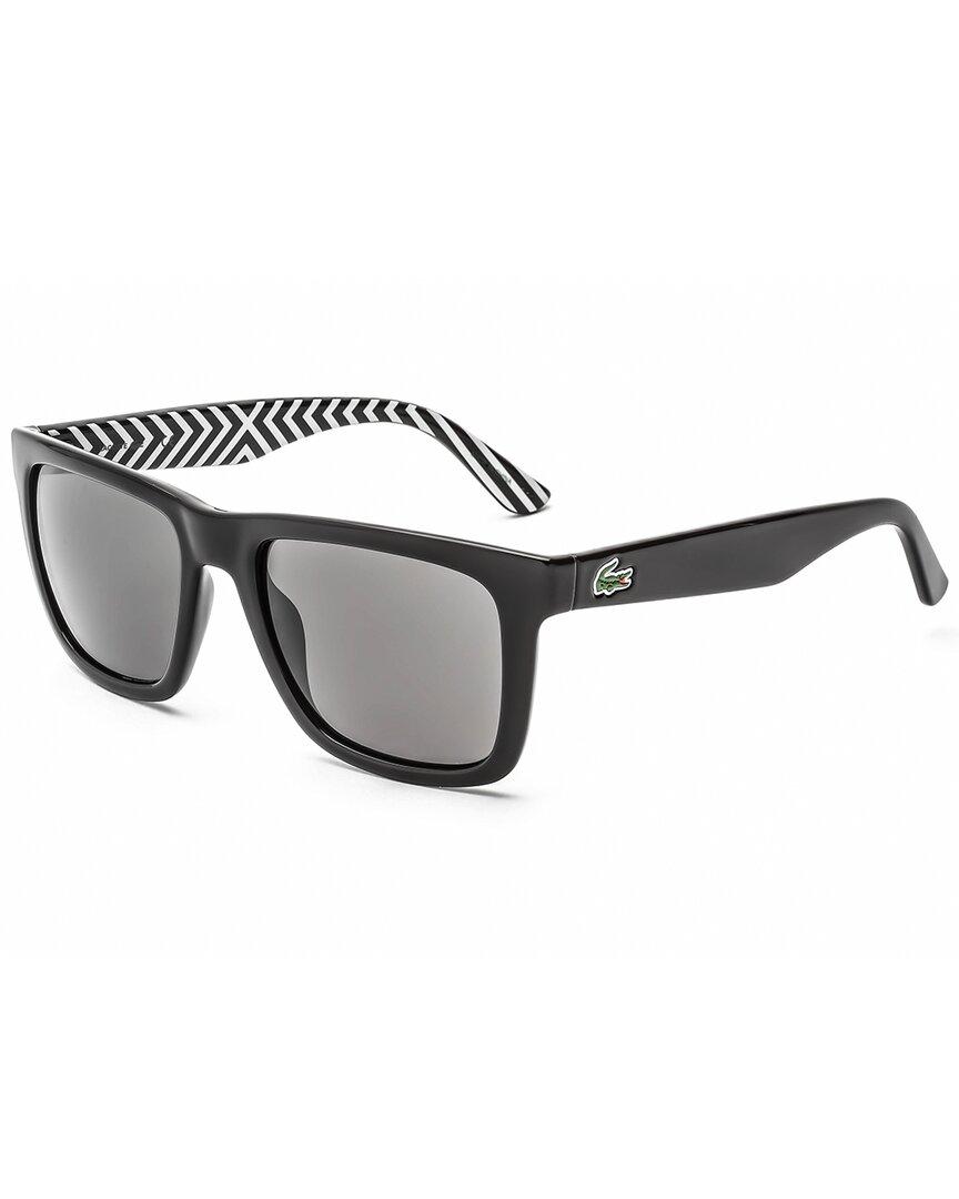 Lacoste L750s Sunglasses Black / Grey for Men | Lyst