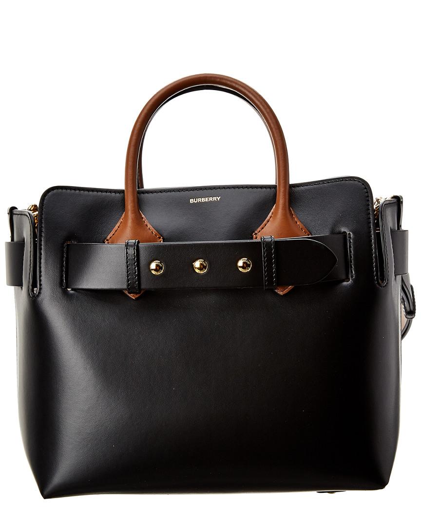 Burberry The Small Leather Triple Stud Belt Bag in Black | Lyst