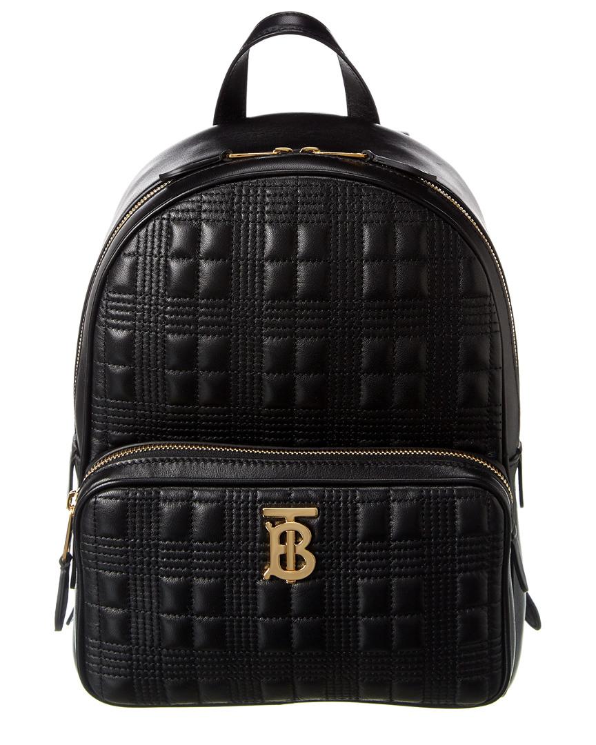 designer quilted backpack