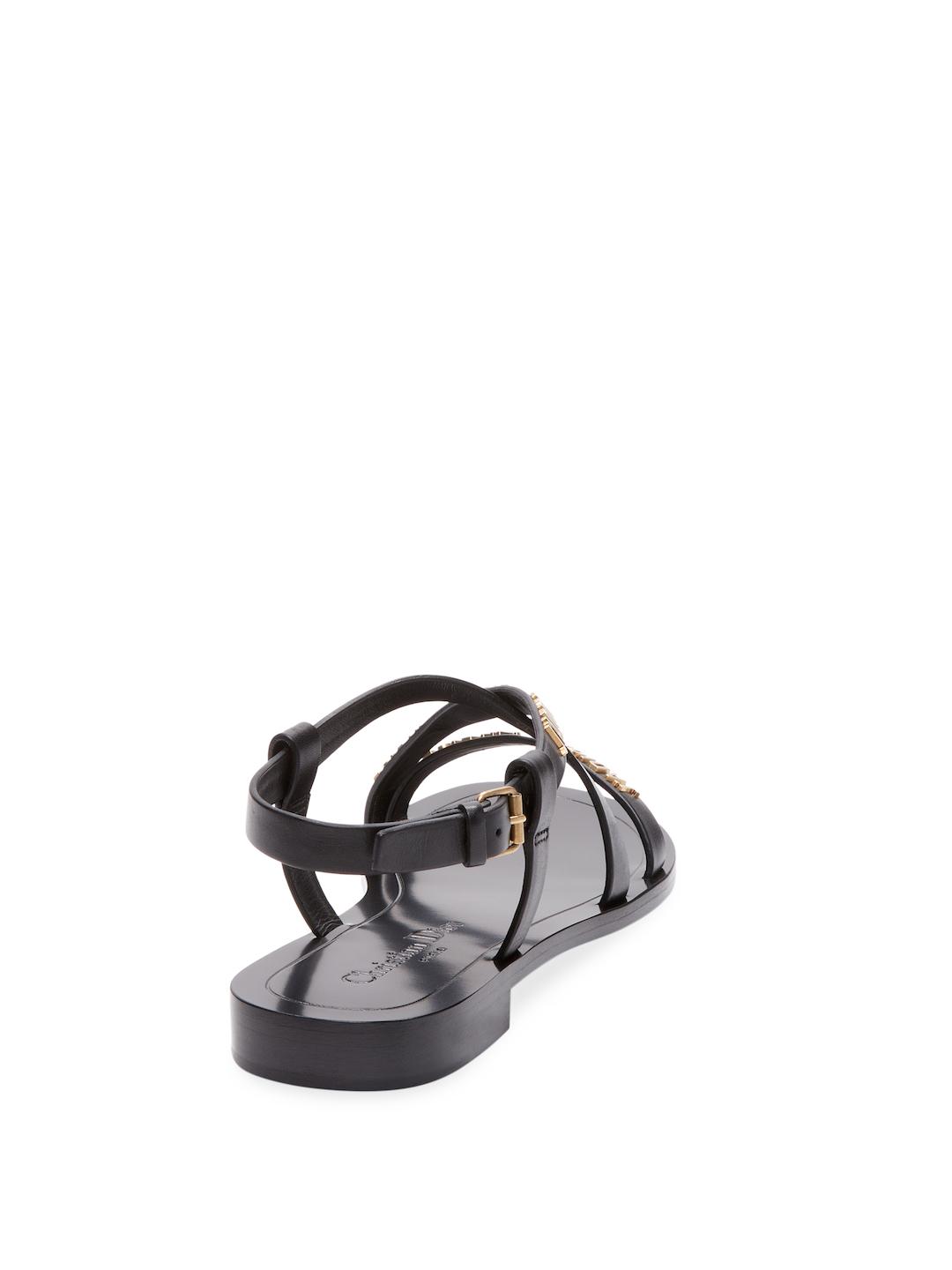dior leather sandals