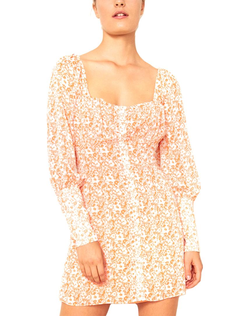 the east order peaches mini dress