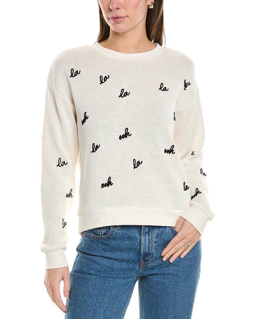 Wildfox Ooh La La Bailey Pullover in White Lyst UK