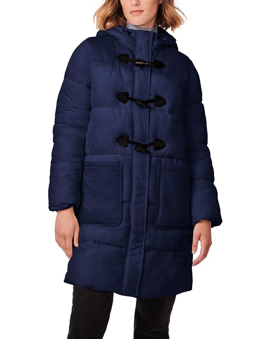 Bernardo micro touch top water resistant quilted jacket