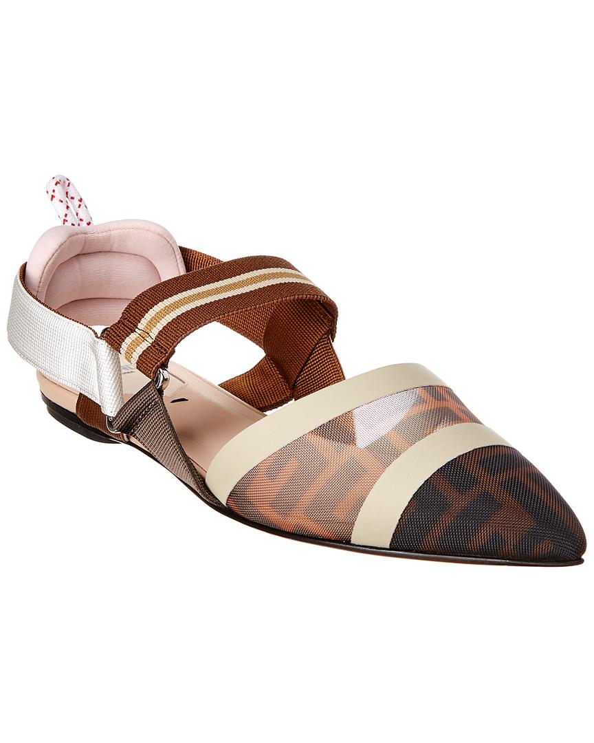 fendi colibri flat