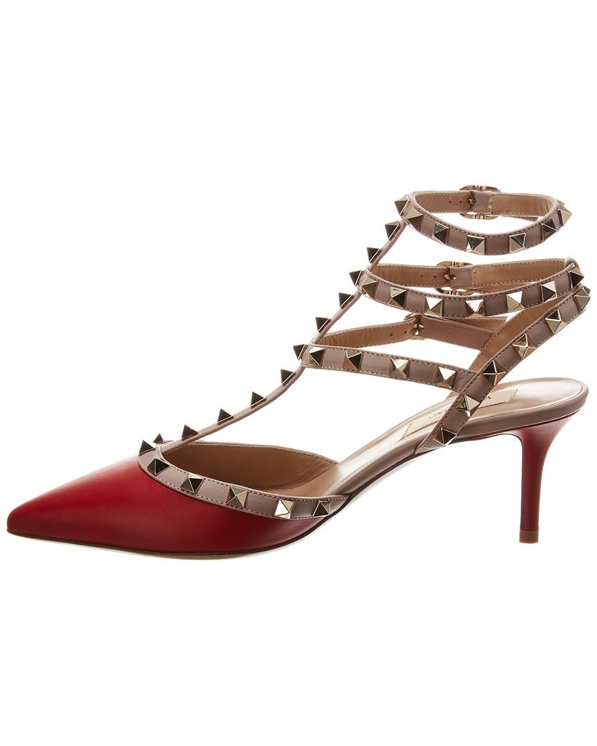 valentino rockstud caged pump