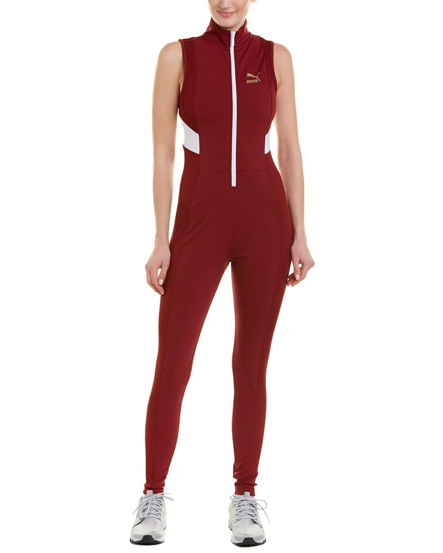 red puma jumpsuit