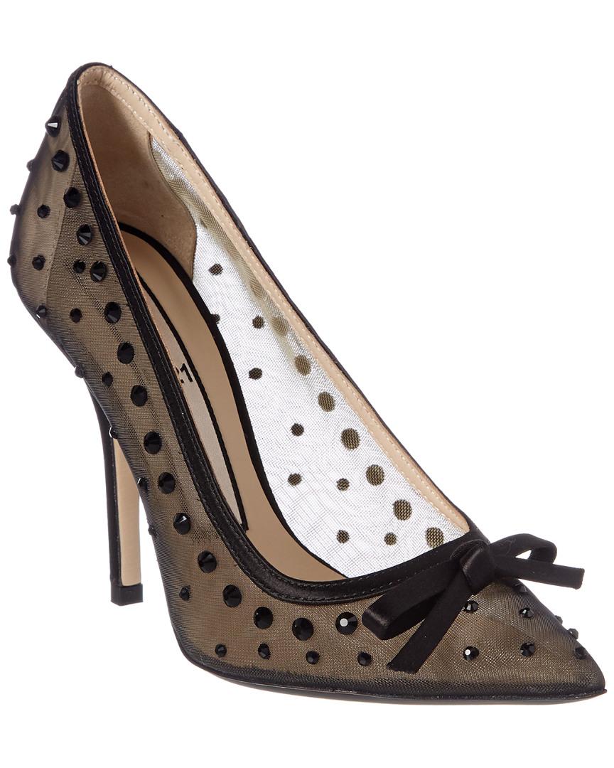 studded pumps flat