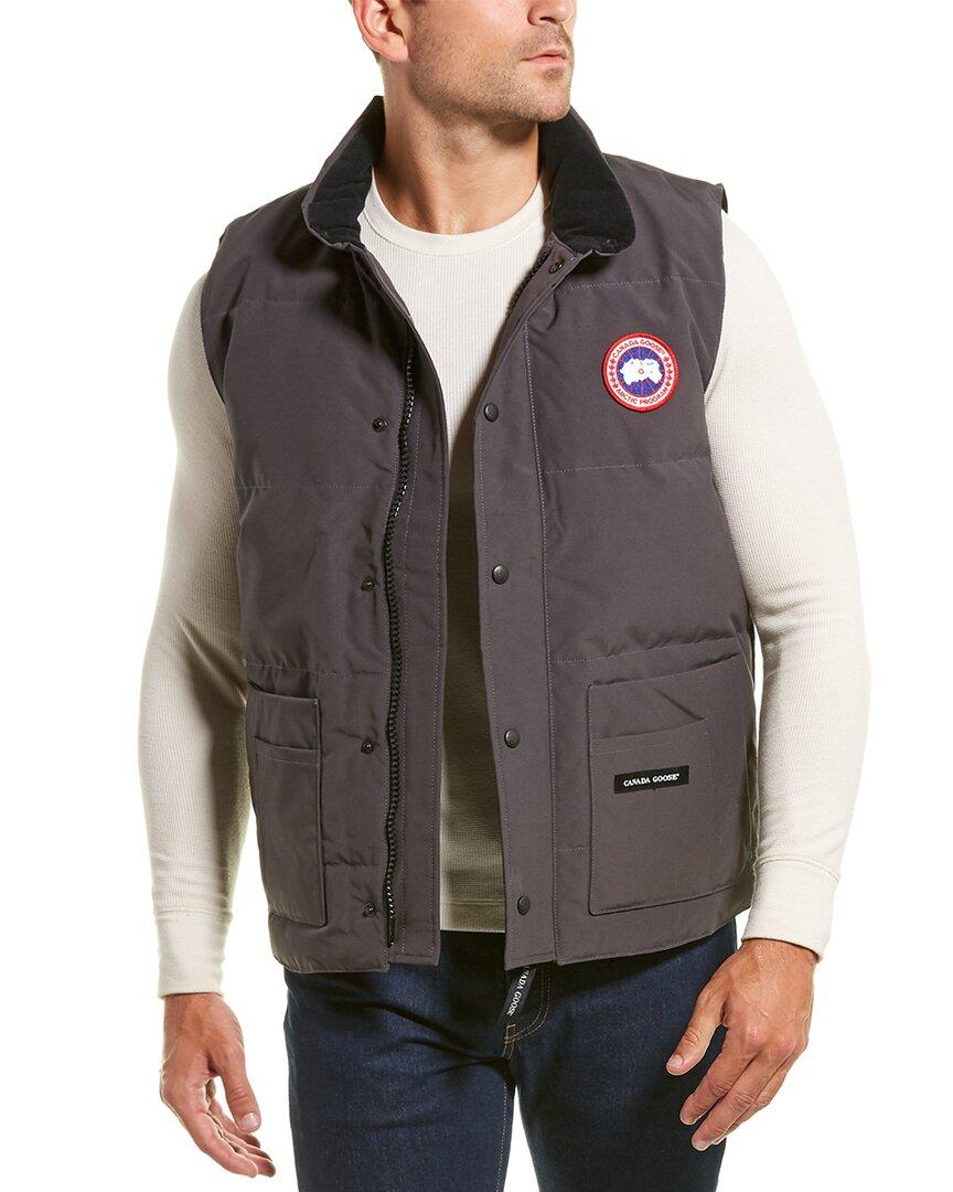 Canada Goose Freestyle Crew Vest in Gray for Men | Lyst