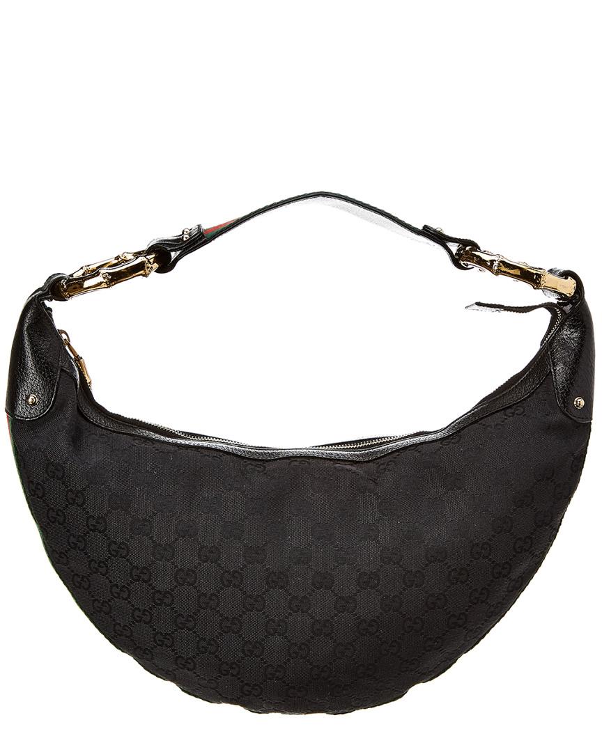 black gucci hobo purse