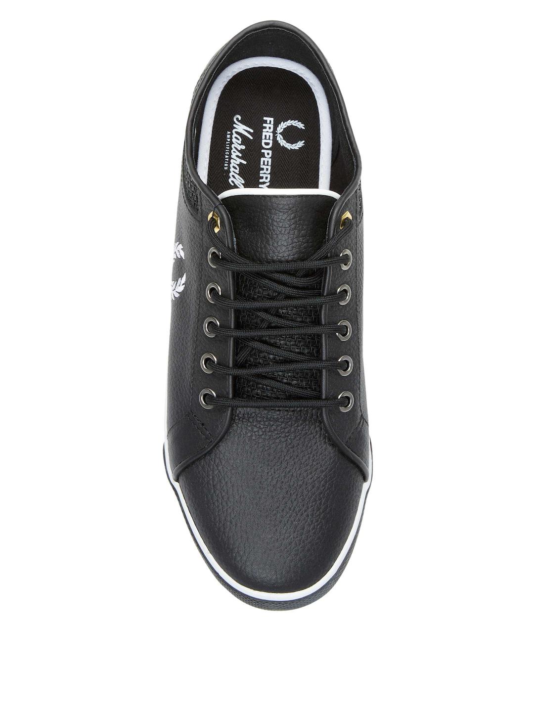 Fred Perry Kingston Marshall Sneakers in Black for Men - Lyst