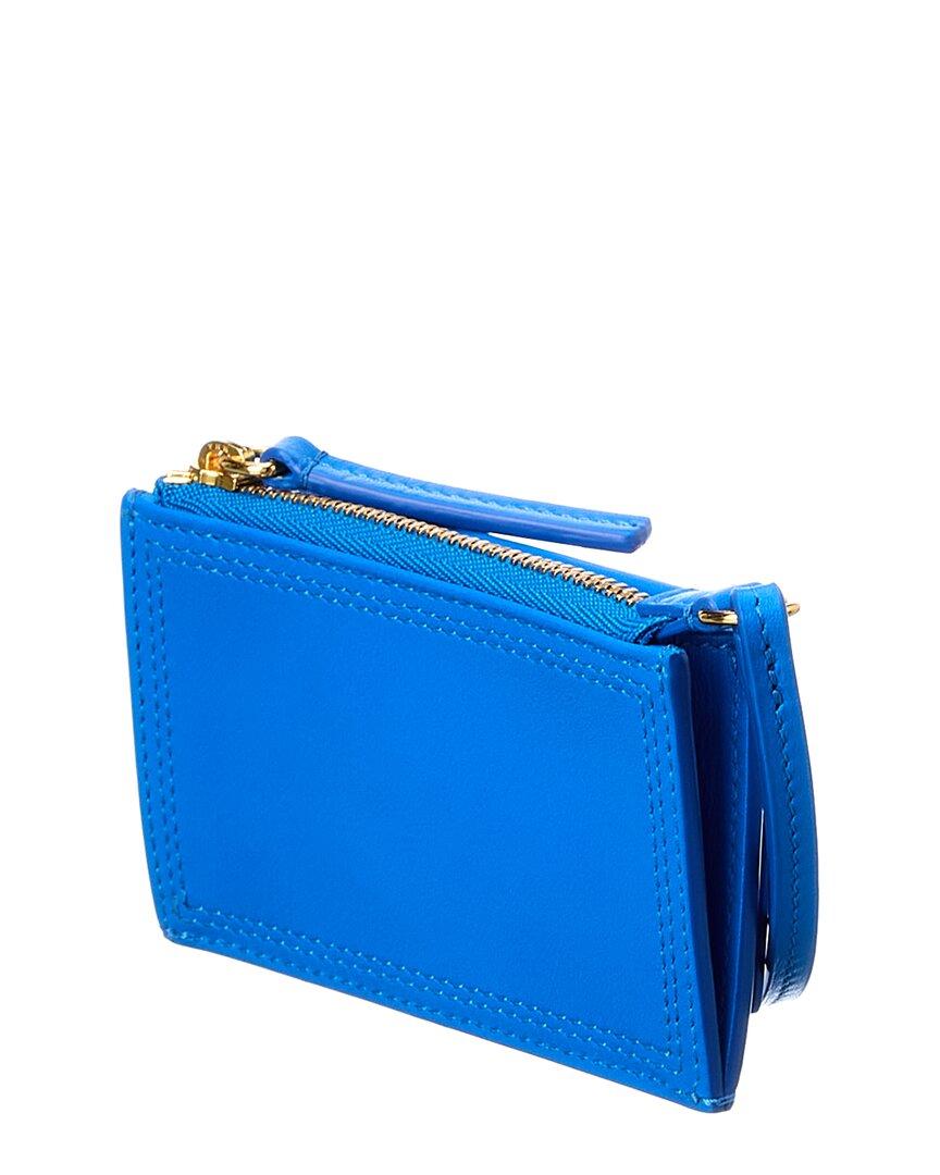 Le porte azur leather small bag Jacquemus Blue in Leather - 30066915