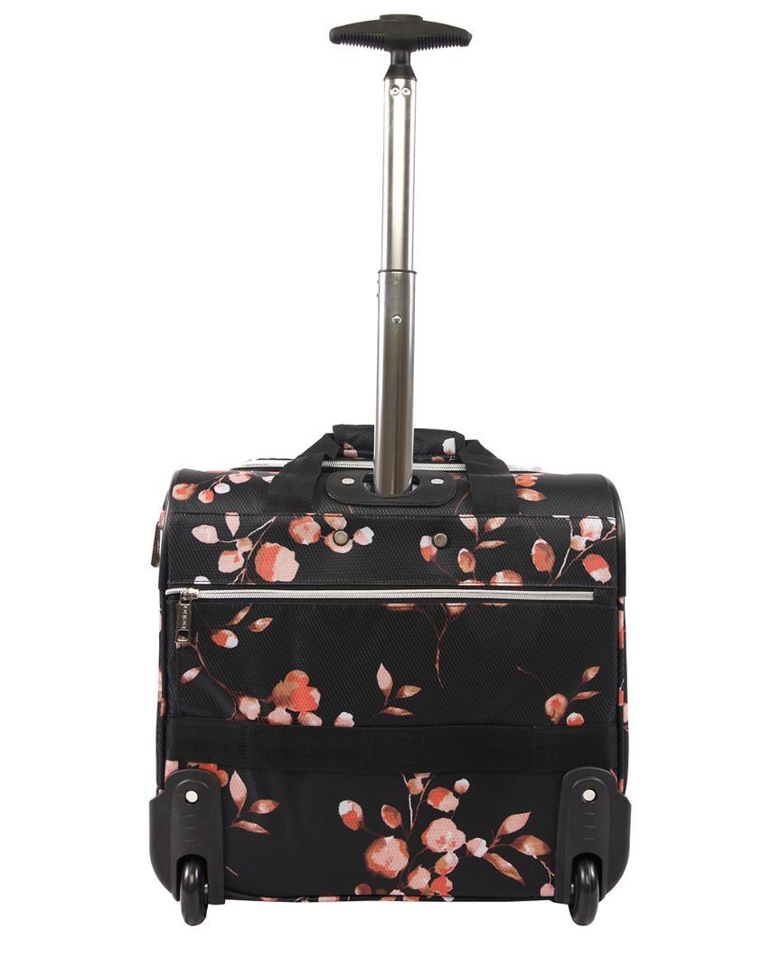 Bebe Valentina Wheeled Under The Seat Carry On Bag In Black Lyst