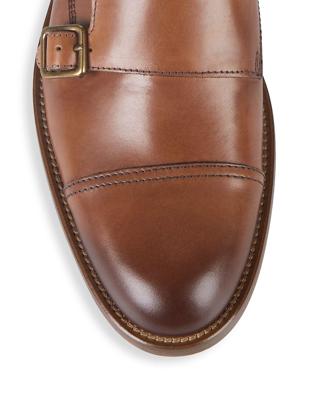 bruno magli monk strap shoes