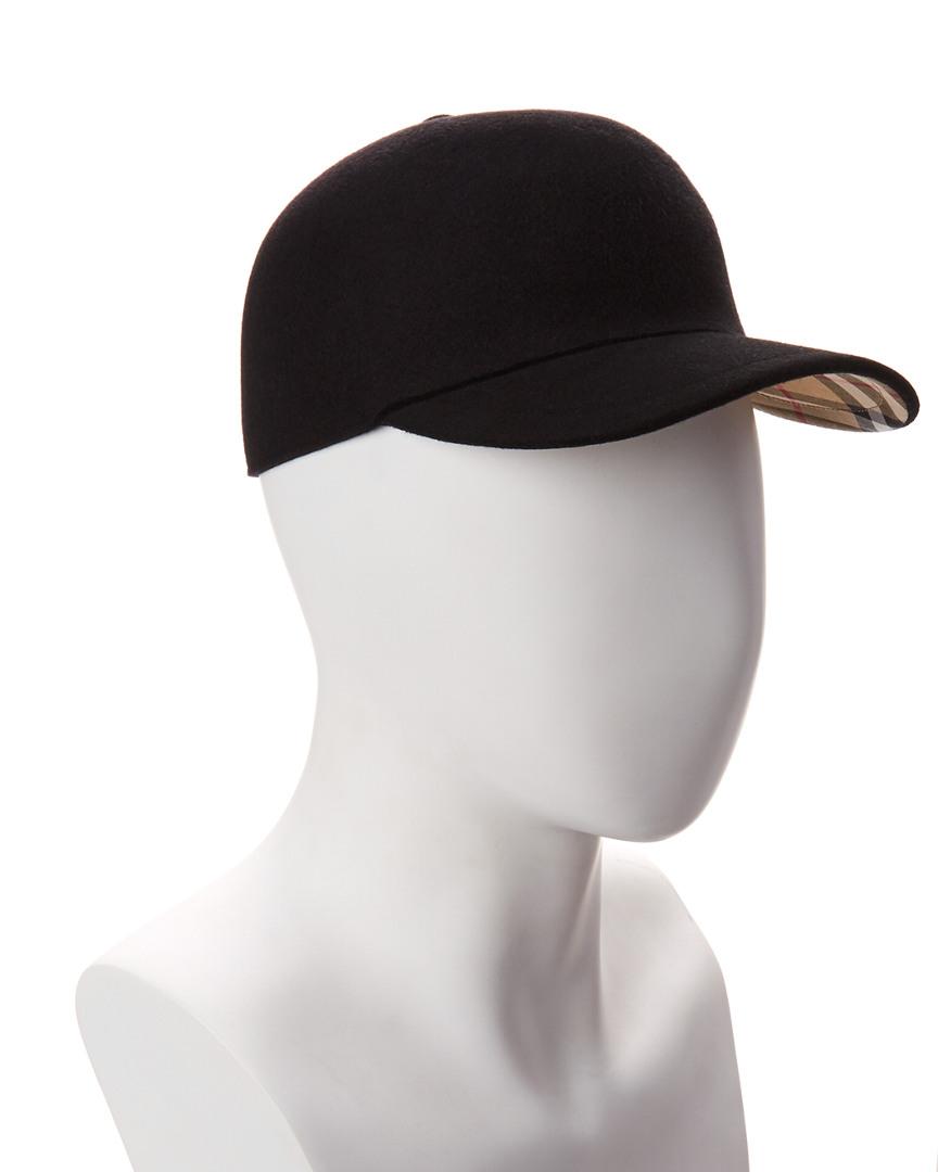 burberry hat black
