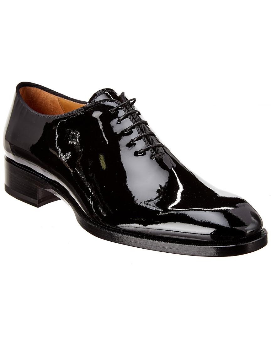louboutin mens patent