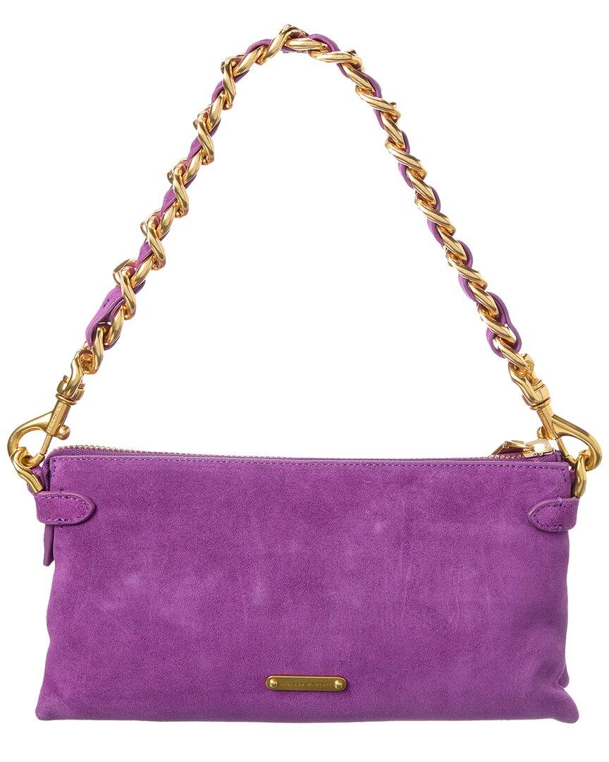 Rebecca Minkoff Stevie Medium Leather Crossbody in Purple Lyst Canada