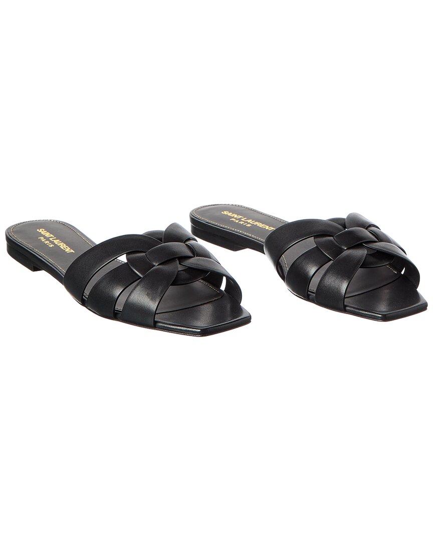 Women's Saint Laurent Flat sandals Lyst