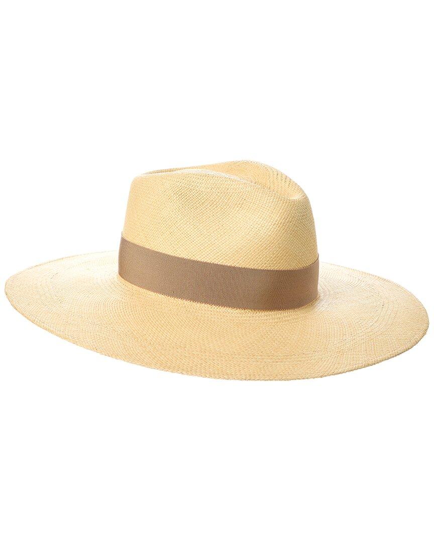 Celine Panama Straw Hat in Natural | Lyst display picture 1