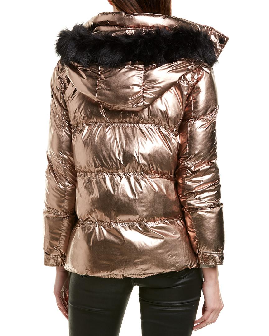 sam edelman metallic puffer