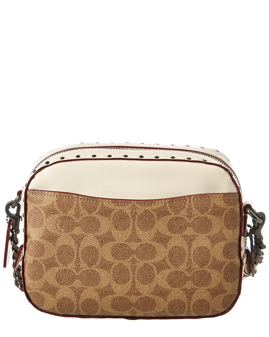 Coach Handbags Signature White Literacy Basics