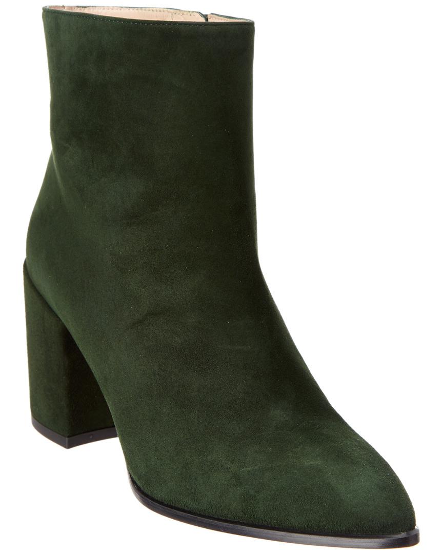 stuart weitzman trendy suede bootie