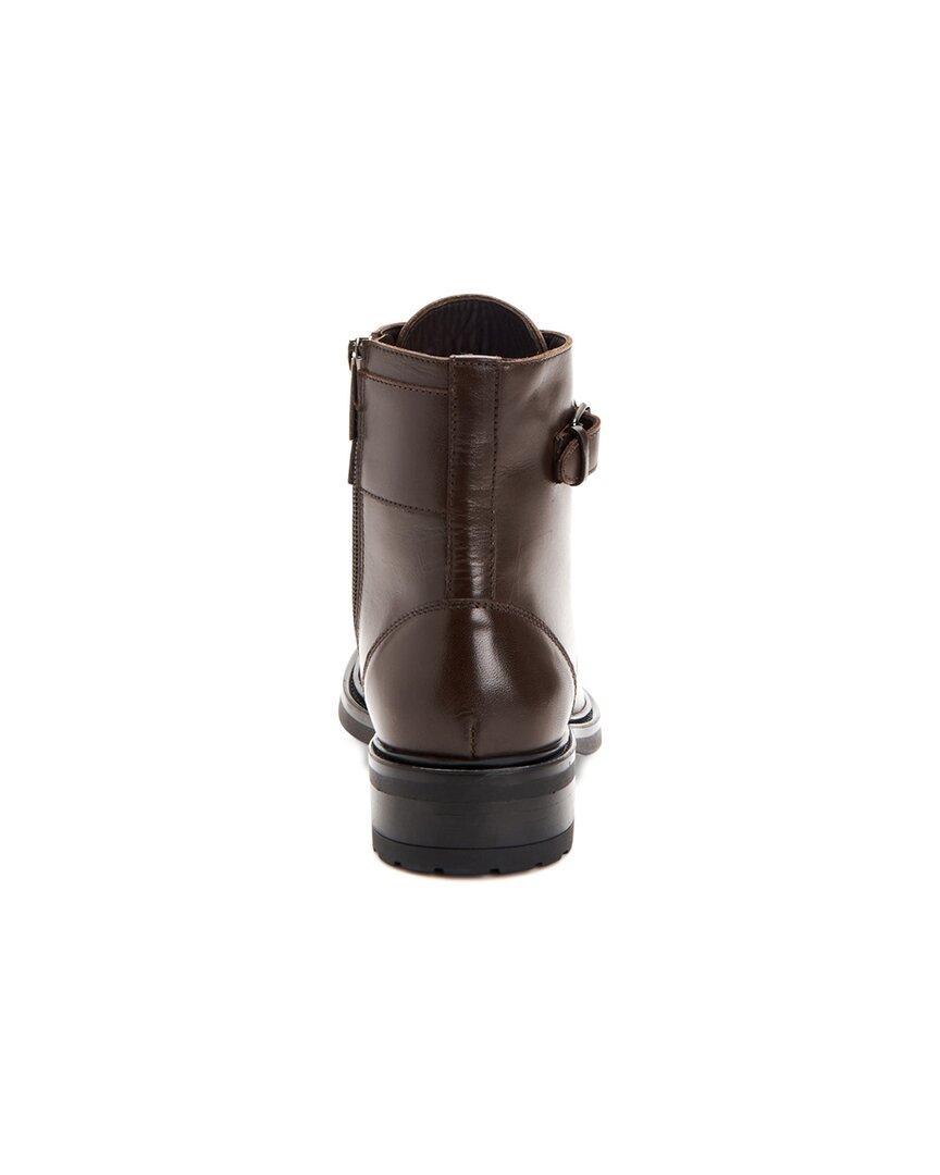 Aquatalia Shay Weatherproof Leather Boot in Brown | Lyst