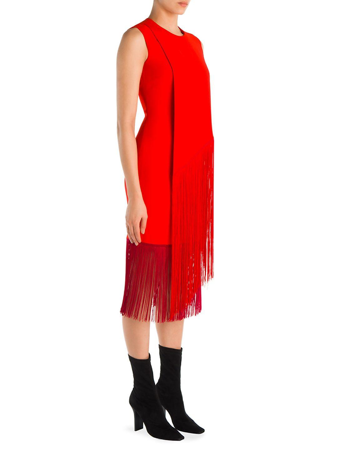 stella mccartney fringe dress