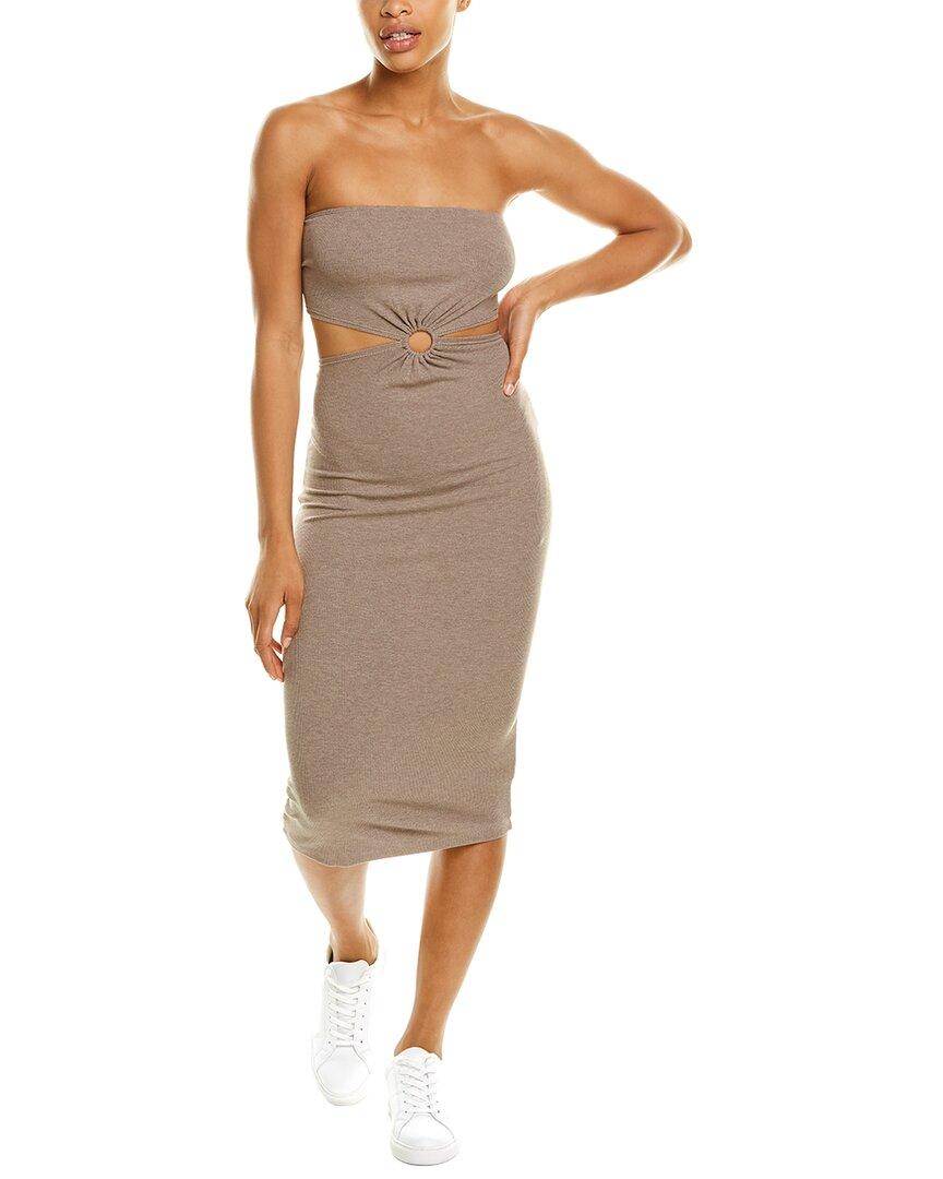 LNA Synthetic Harlee Midi Dress in 