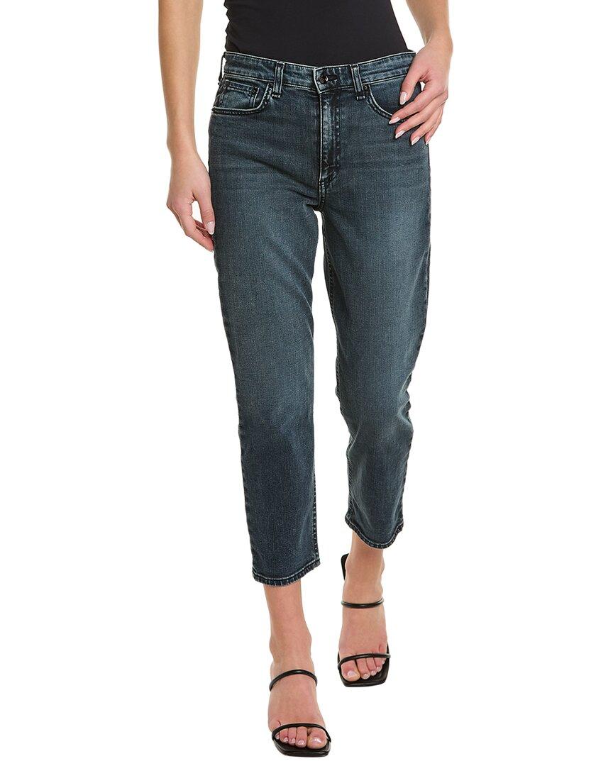 Rag & Bone Nina Ziggy High-rise Shorty Cigarette Jean in Blue | Lyst