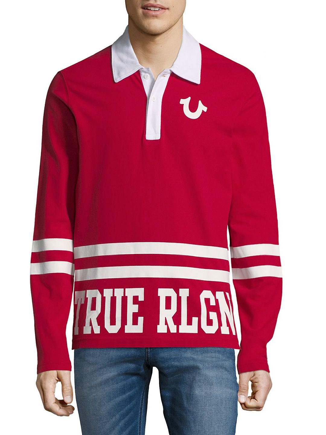 true religion rugby shirt