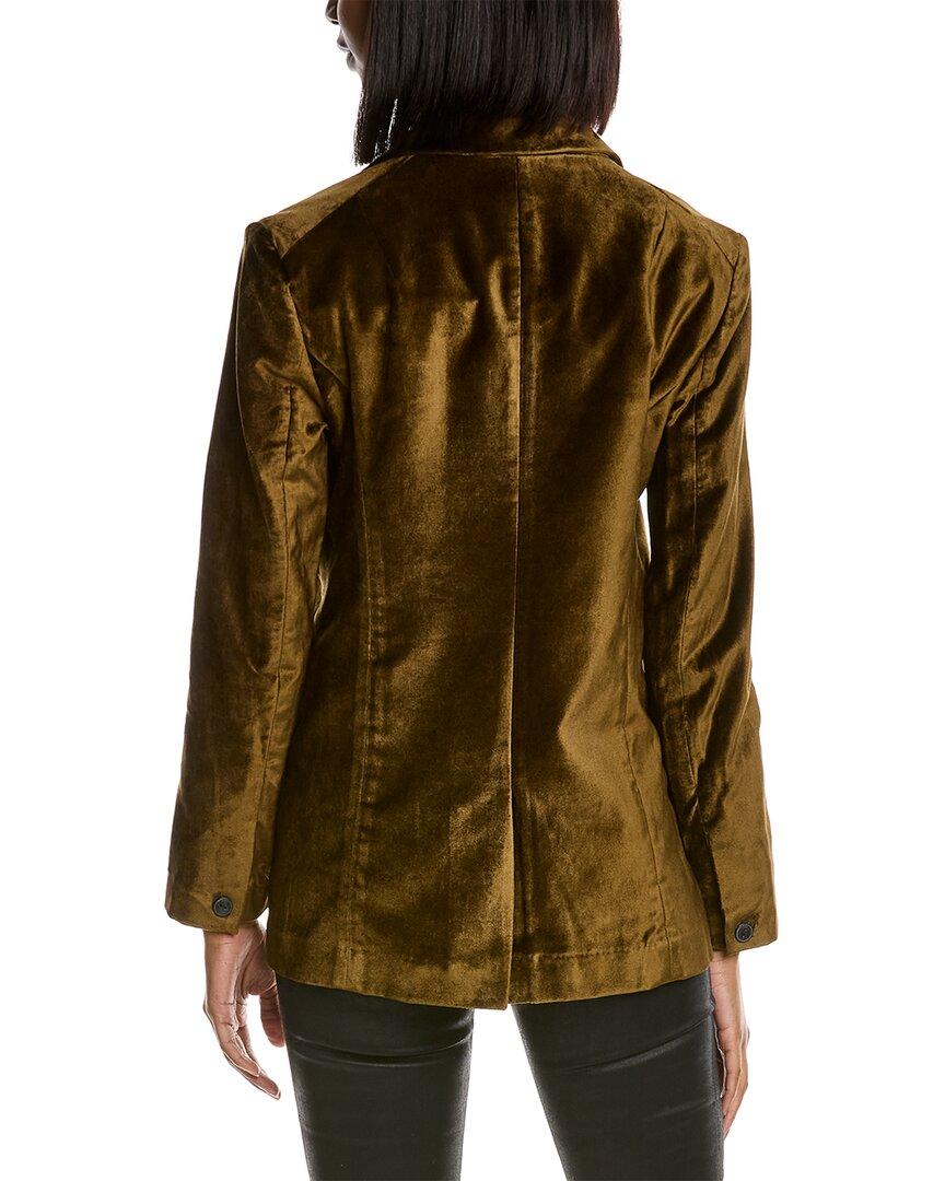 Rag Bone Margot Velvet Blazer in Brown Lyst UK