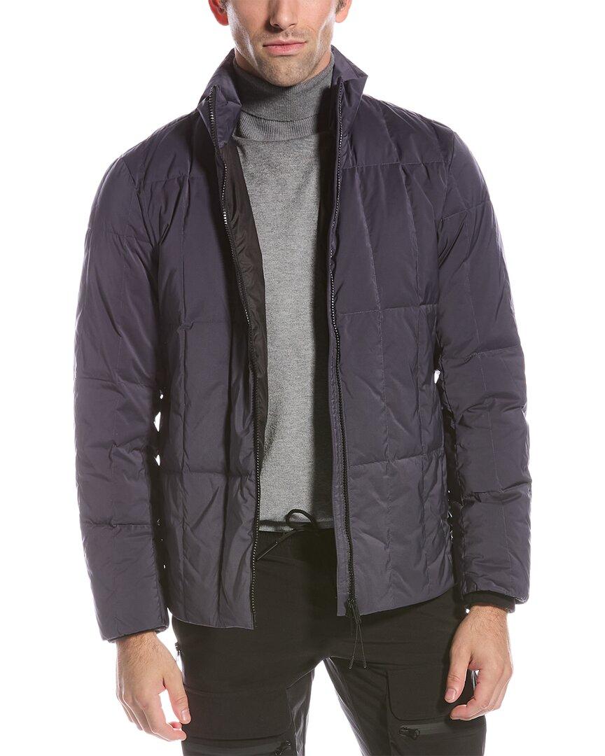 Theory Down Puffer Jacket in Gray for Men | Lyst