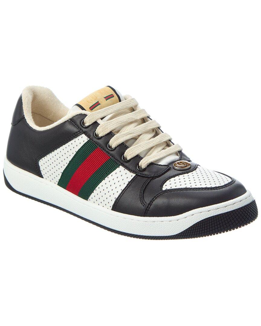gucci women's screener leather sneaker