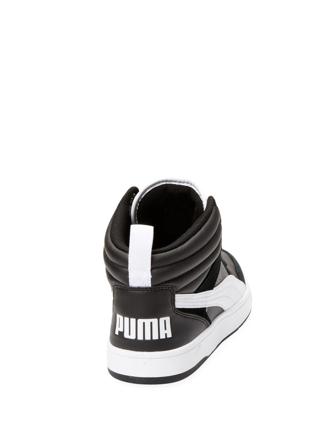 puma rebound street v2 black sneakers
