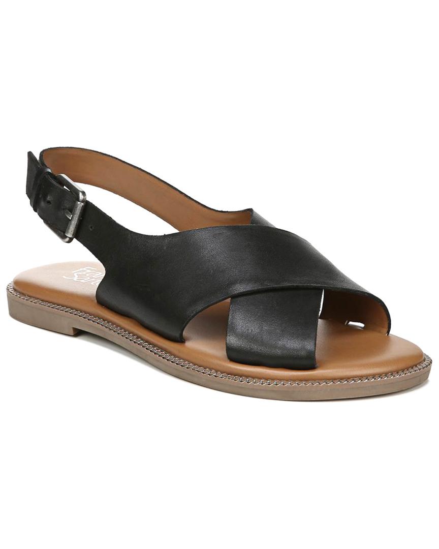 franco sarto kayleigh slingback leather sandal
