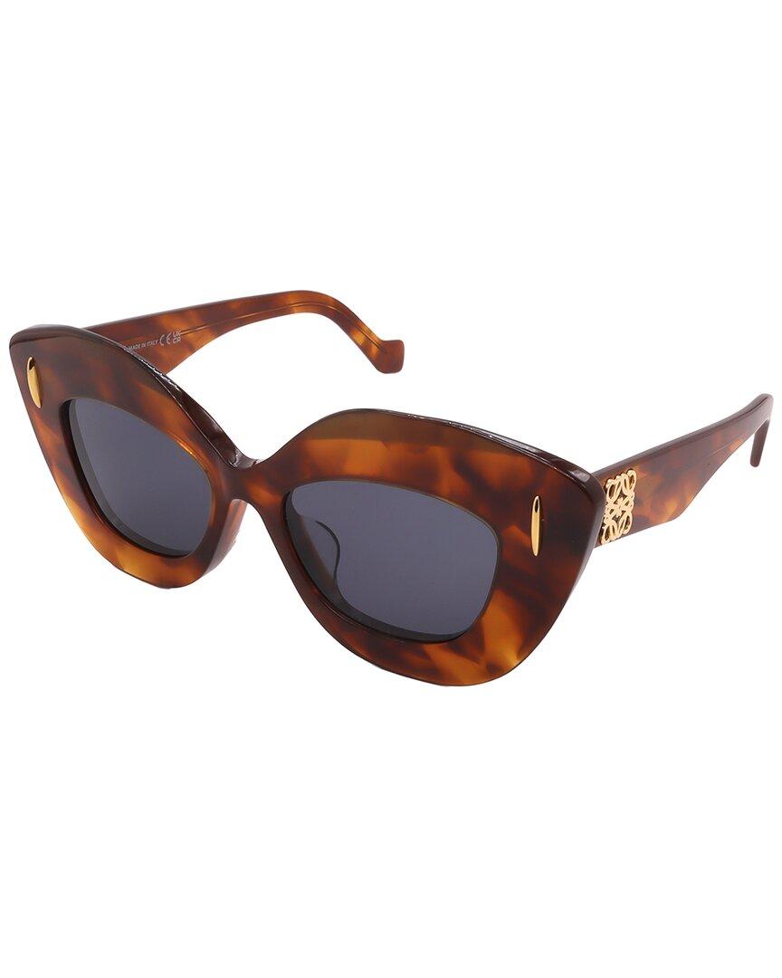 Loewe Lw40127F 19Mm Sunglasses in Brown | Lyst display picture 2