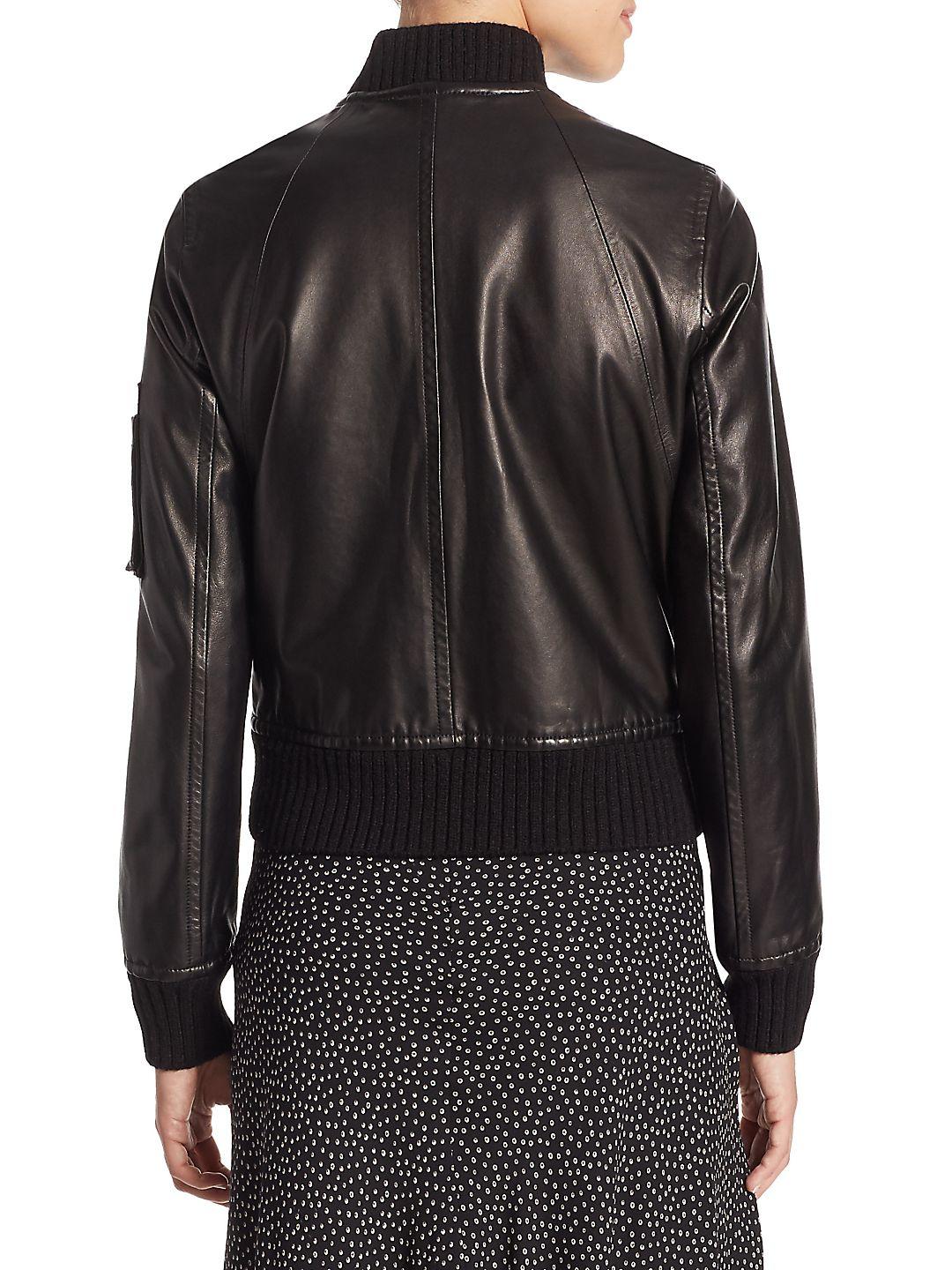 Vince lambskin leather jacket cheap