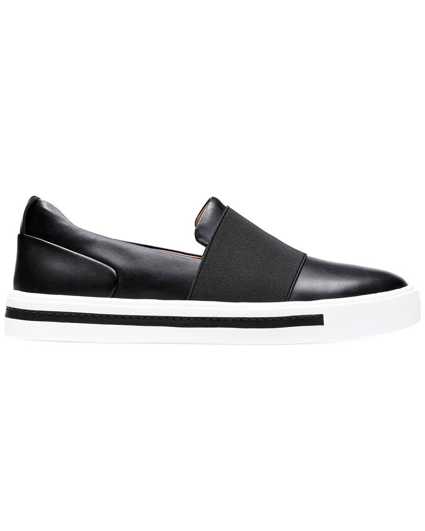 Clarks Un Maui Step Leather Shoe in Black | Lyst