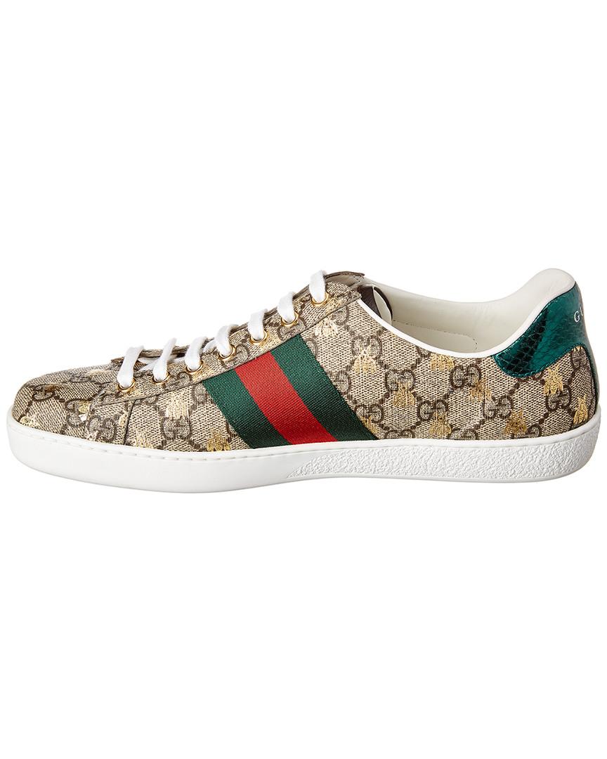 gucci men's bee shoes
