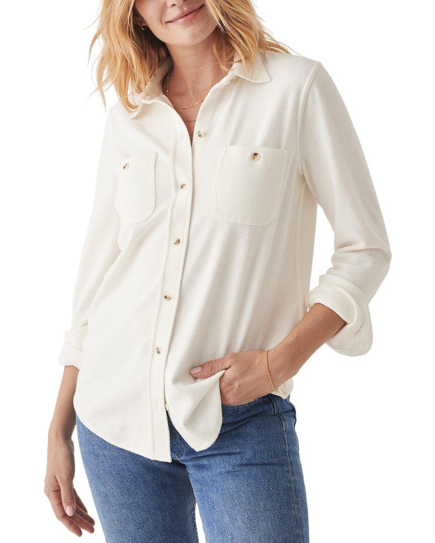 Faherty Legend Sweater Shirt in White Lyst UK