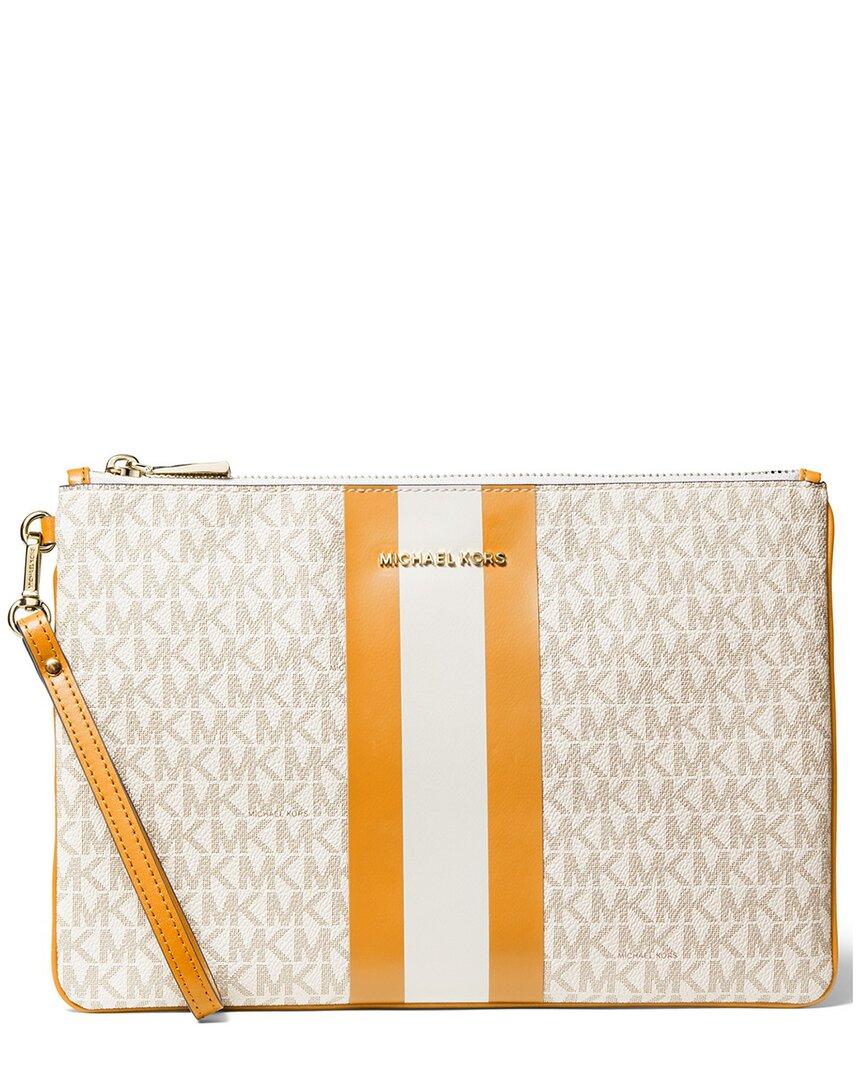michael kors jet set zip pouch