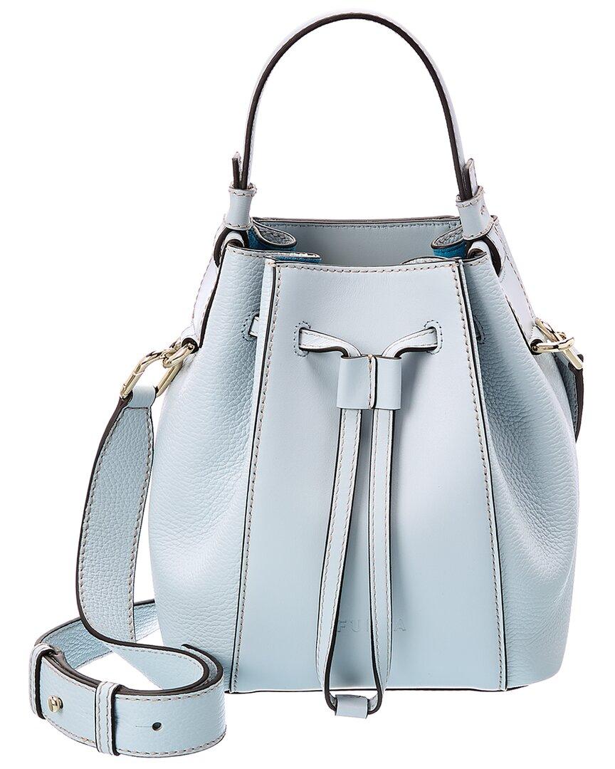 Furla Miastella Mini Leather Bucket Bag In Pink