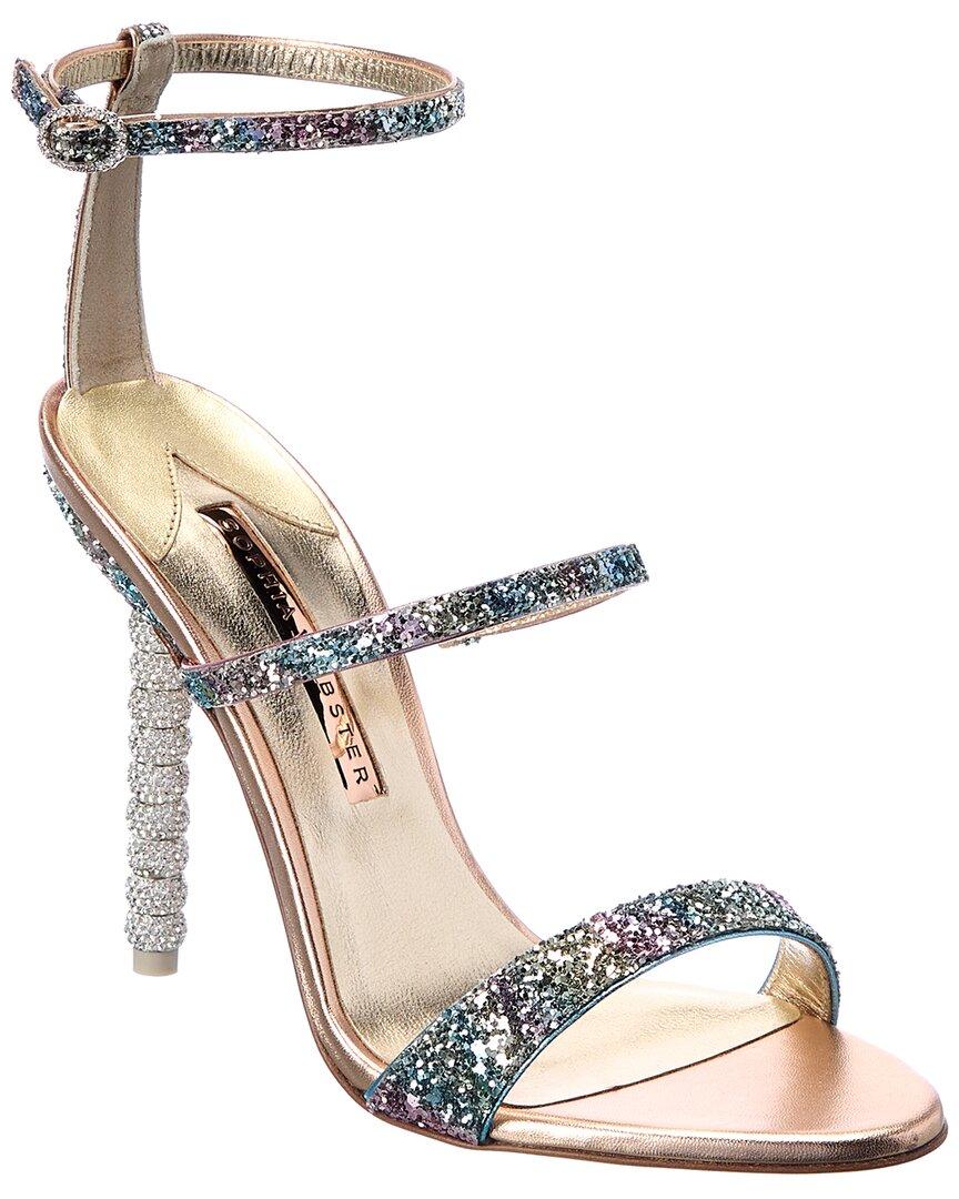 ソフィアウェブスター レディース サンダル シューズ Women's Rosalind Crystal 100 High-Heel Sandals  Champagne Glitter 通販