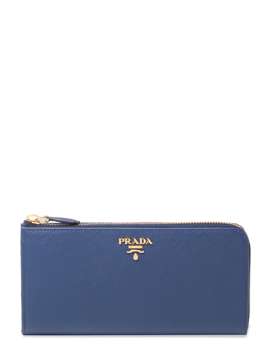 prada zippy wallet