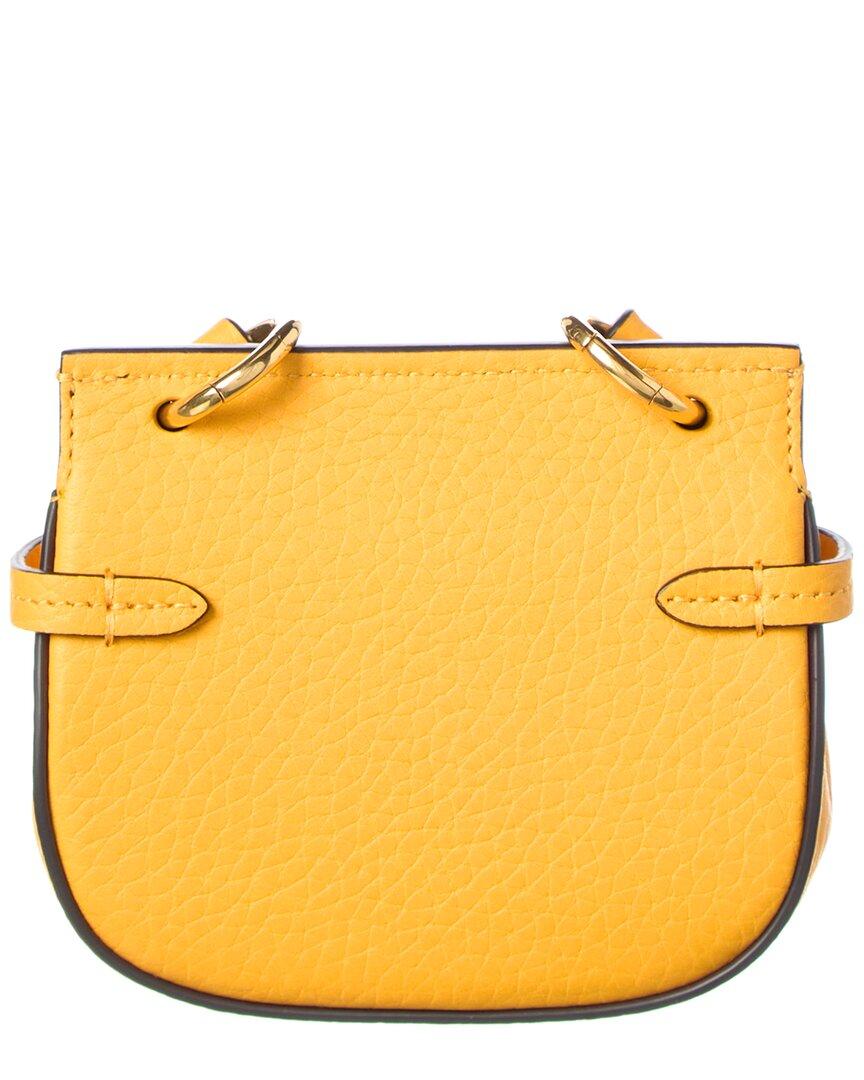 Mulberry Amberley Micro Leather Shoulder Bag in Yellow Lyst UK