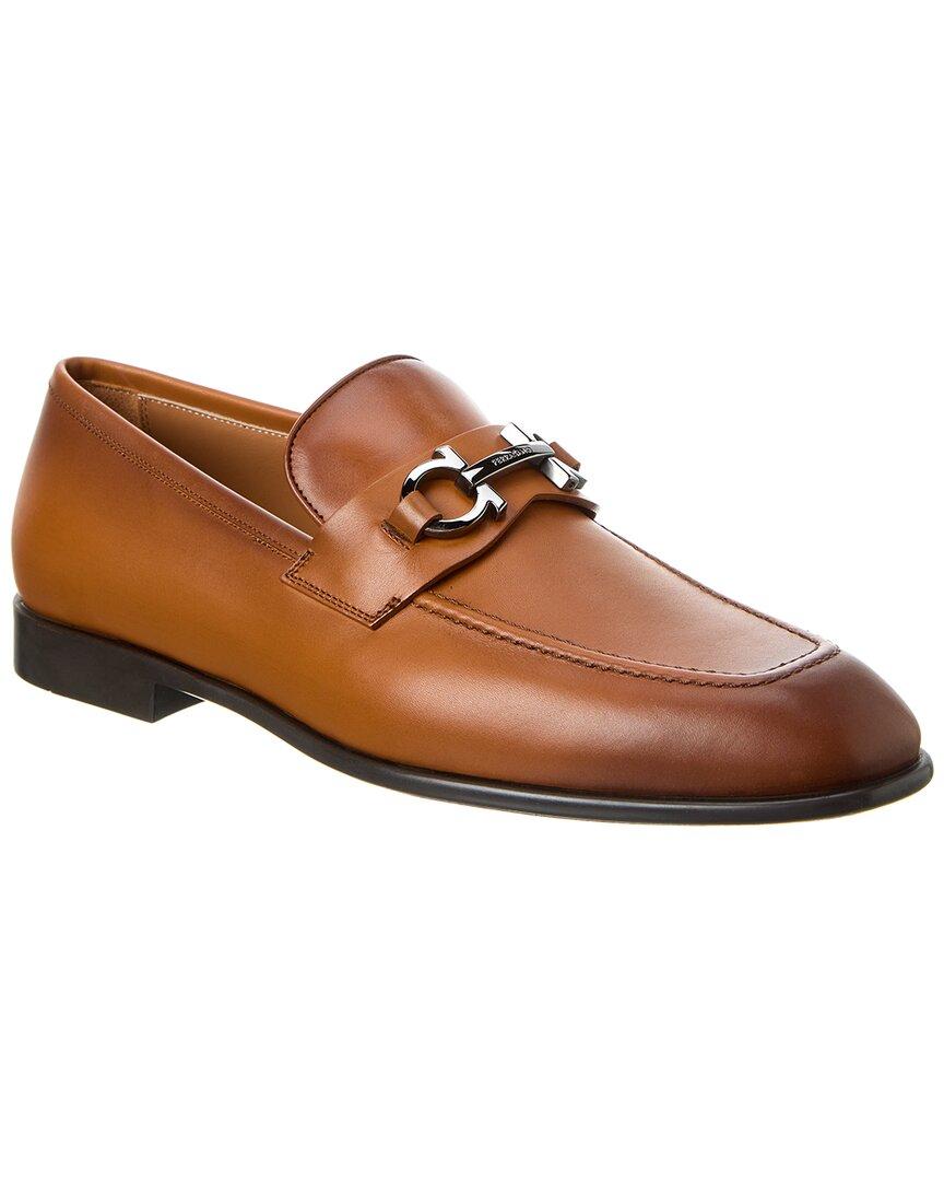 Ferragamo Foster Leather Penny Loafer in Brown for Men | Lyst